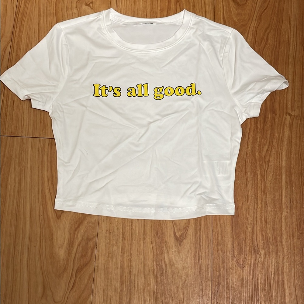 All good cropped top